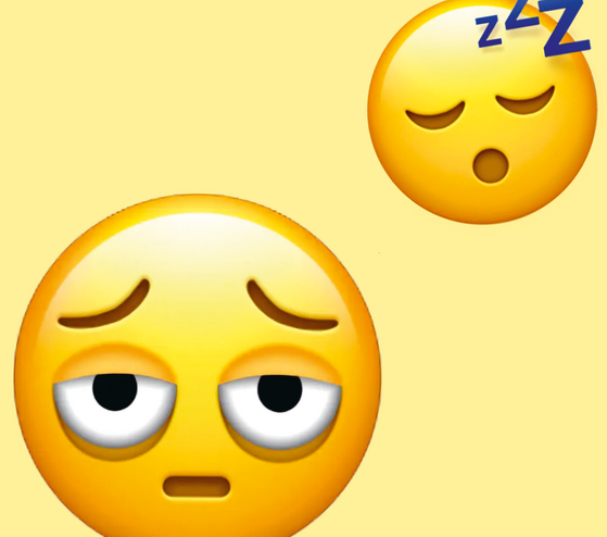 müde Emojis