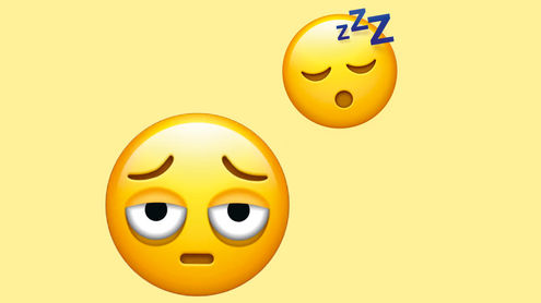 m&uuml;de Emojis