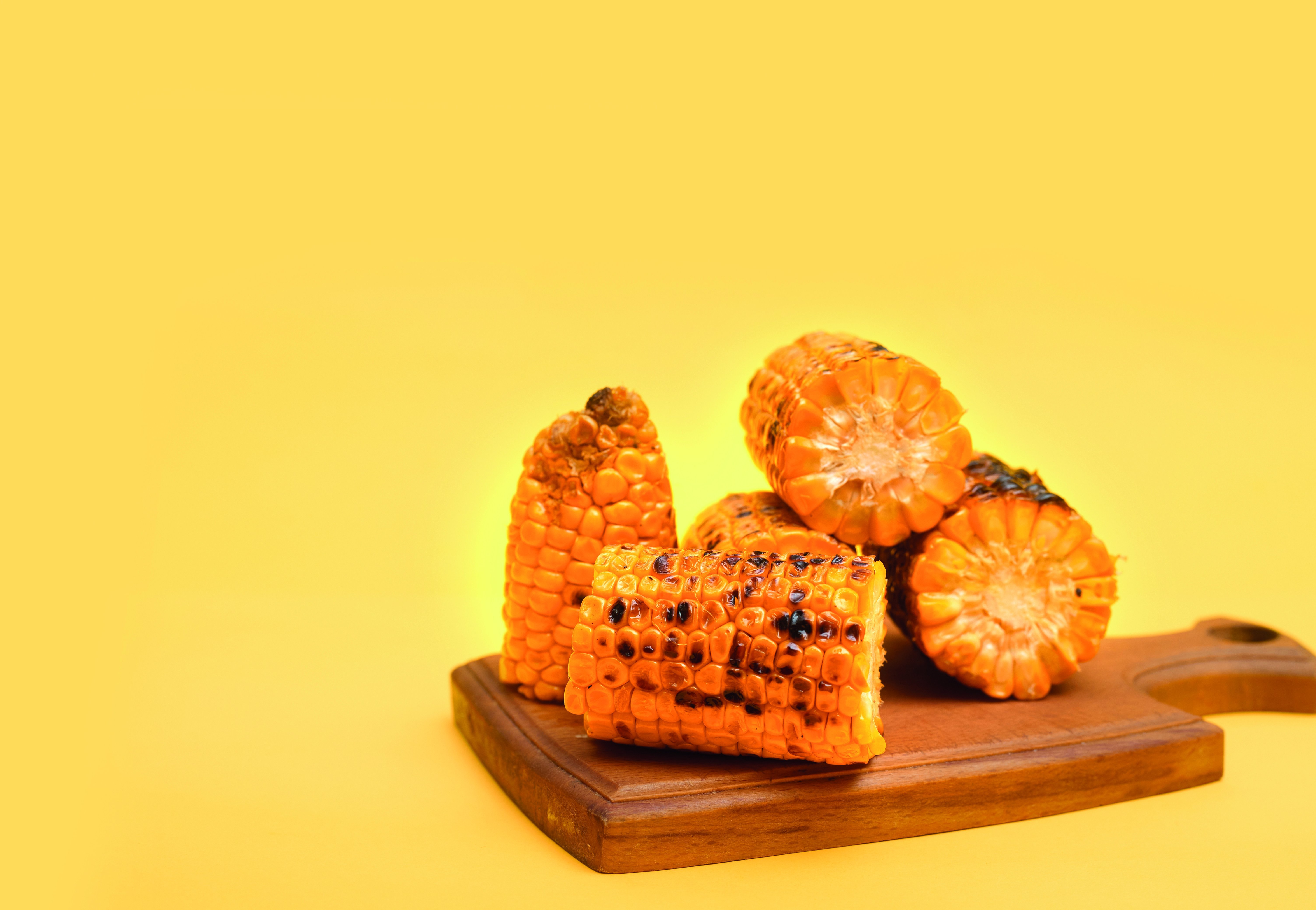 Grilled maize