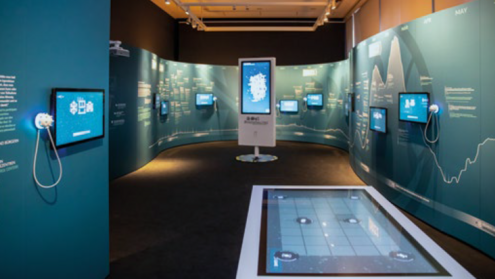 Blick in die Ausstellung